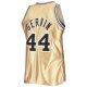 Men's San Antonio Spurs George Gervin Gold Mitchell & Ness 75th Anniversary 1977/78 Hardwood Classics Swingman Jersey