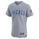 Men's Chicago Cubs Nike Gray Road 2024 Jackie Robinson Day Elite Jersey