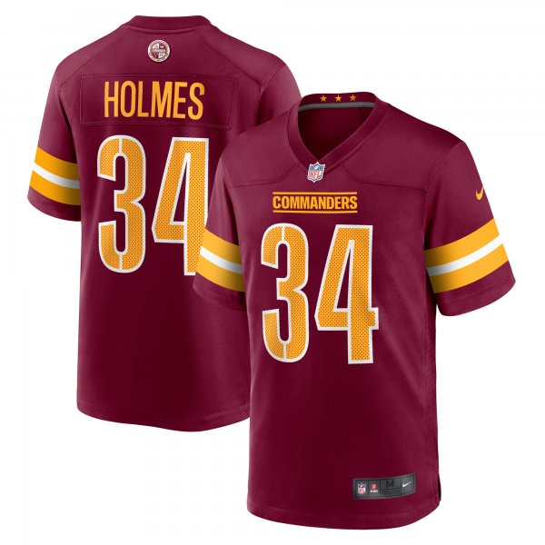 Men's Washington Commanders Christian Holmes Nike Burgundy Player Game Jersey