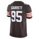 Men's Cleveland Browns Myles Garrett Nike Brown Vapor F.U.S.E. Limited Jersey