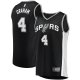 Men's San Antonio Spurs Devonte' Graham Fanatics Black Fast Break Player Jersey - Icon Edition