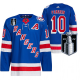 Men's Artemi Panarin New York Rangers 2022 Stanley Cup Playoffs Royal #10 Jersey