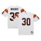 Men's Cincinnati Bengals Ickey Woods Mitchell & Ness White Legacy Replica Jersey