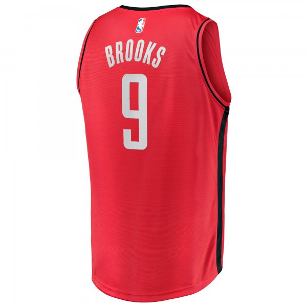 Men's Houston Rockets Dillon Brooks Fanatics Red Fast Break Replica Player Jersey - Icon Edition