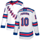 New York Rangers #10 Artemi Panarin White Road Stitched NHL Jersey