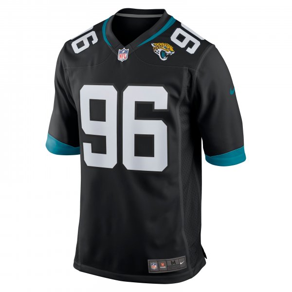 Men's Jacksonville Jaguars Adam Gotsis Nike Black Game Jersey