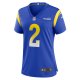 Women's Los Angeles Rams Russ Yeast Nike Royal Home Game Jersey