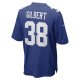 Men's New York Giants Zyon Gilbert Nike Royal Game Player Jersey