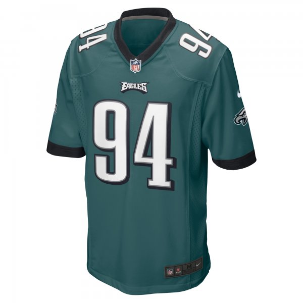 Men's Philadelphia Eagles Josh Sweat Nike Midnight Green Game Jersey