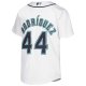 Youth Seattle Mariners Julio RodrÃÂ­guez Nike White Home Replica Player Jersey