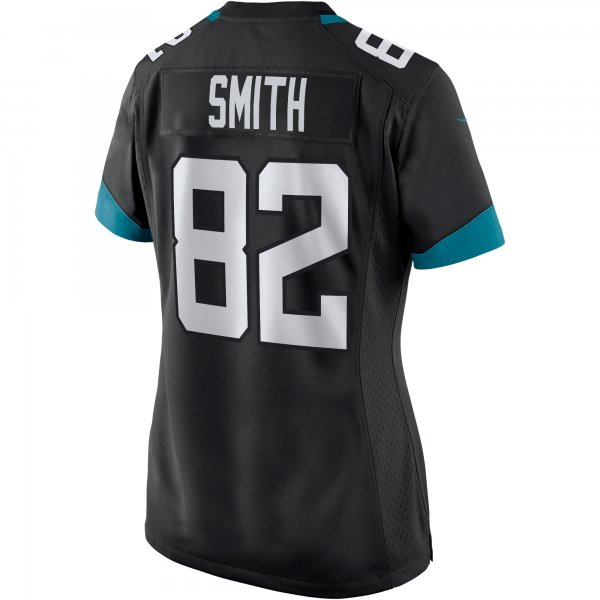 Women's Jacksonville Jaguars Jimmy Smith Nike Black Game Retired Player Jersey