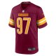 Men's Washington Commanders Efe Obada Nike Burgundy Game Jersey