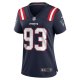 Women's New England Patriots Richard Seymour Nike Navy Retired Player Game Jersey