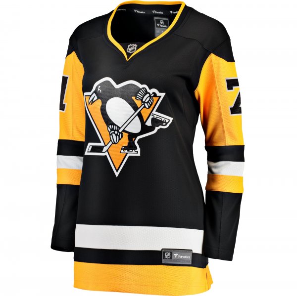 Women's Pittsburgh Penguins Evgeni Malkin Fanatics Black Home Breakaway Player Jersey