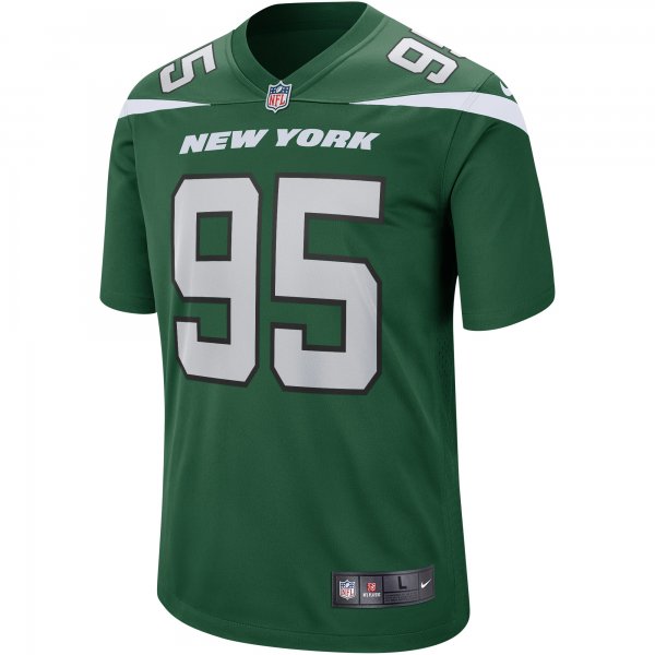 Men's New York Jets Quinnen Williams Nike Gotham Green Game Jersey