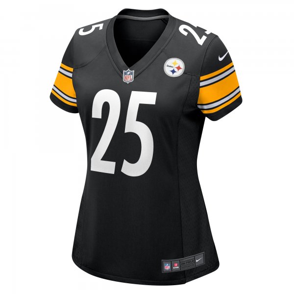 Women's Pittsburgh Steelers Desmond King Nike  Black  Game Jersey