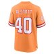 Men's Tampa Bay Buccaneers Mike Alstott Nike Orange Throwback Game Jersey