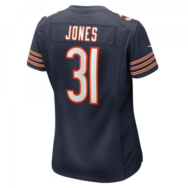 Women's Chicago Bears Jaylon Jones Nike Navy Game Player Jersey