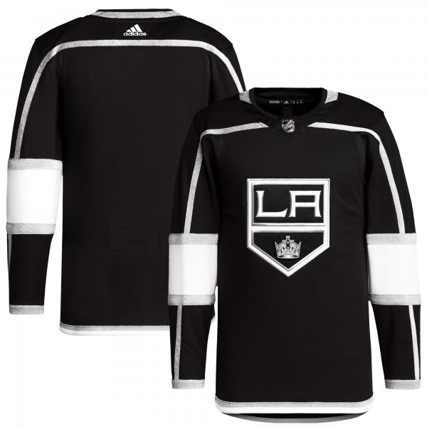 Men's Los Angeles Kings adidas Black Home Primegreen Blank Jersey