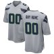 Men's Seattle Seahawks Nike Gray Alternate Custom Game Jersey