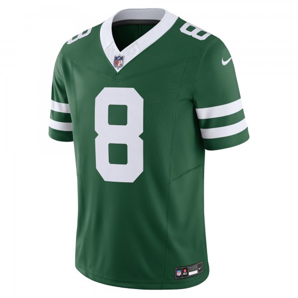 Men's New York Jets Aaron Rodgers Nike Legacy Green Vapor F.U.S.E. Limited Jersey