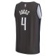 Men's Orlando Magic Jalen Suggs Fanatics Black Fastbreak Jersey - City Edition