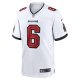 Men's Tampa Bay Buccaneers Baker Mayfield Nike White Away Game Jersey