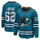 Men's San Jose Sharks Kevin Labanc Fanatics Teal Home Breakaway Player Jersey