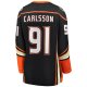 Women's Anaheim Ducks Leo Carlsson Fanatics Black Home Breakaway Player Jersey