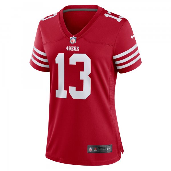 Women's San Francisco 49ers Brock Purdy Nike Scarlet Player Jersey