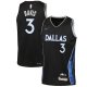 Youth Dallas Mavericks #3 Anthony Davis Nike Black 2025/26 City Edition Swingman Jersey