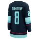 Women's Seattle Kraken Brian Dumoulin Fanatics Deep Sea Blue Home Breakaway Player Jersey