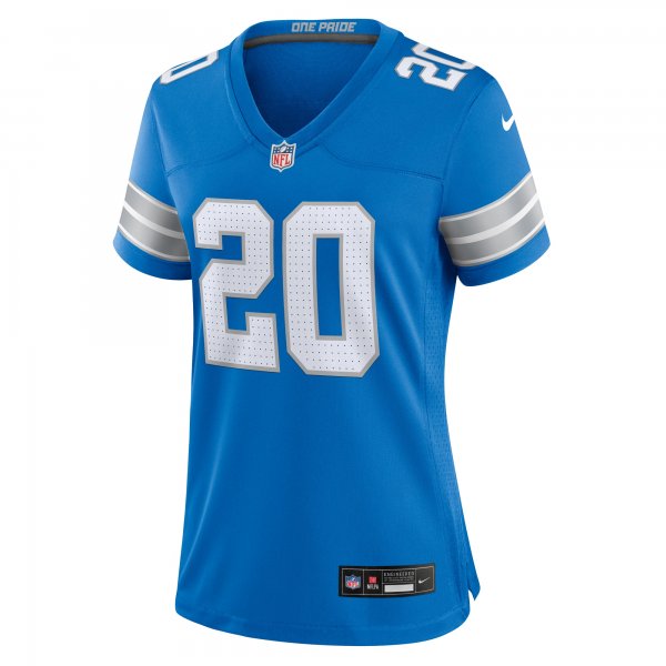 Women's Detroit Lions Barry Sanders Nike Blue Retired Player Game Jersey