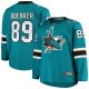 Men's San Jose Sharks Mikkel Boedker Fanatics Teal Breakaway Home Player Jersey