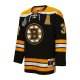 Men's Boston Bruins Patrice Bergeron Mitchell & Ness Black Big & Tall 2010 Alternate Captain Patch Blue Line Player Jersey