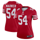 Women's San Francisco 49ers Fred Warner Nike Scarlet Legend Jersey-(2022 New Style)