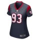 Women's Houston Texans Kurt Hinish Nike Navy Game Player Jersey