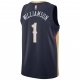 Men's New Orleans Pelicans Zion Williamson Nike Navy 2019 NBA Draft First Round Pick Swingman Jersey - Icon Edition