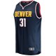 Men's Denver Nuggets Vlatko Cancar Fanatics Navy 2021/22 Fast Break Replica Jersey - Icon Edition