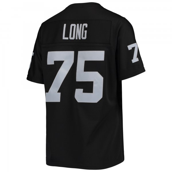 Women's Las Vegas Raiders Howie Long Mitchell & Ness Black Legacy Replica Player Jersey