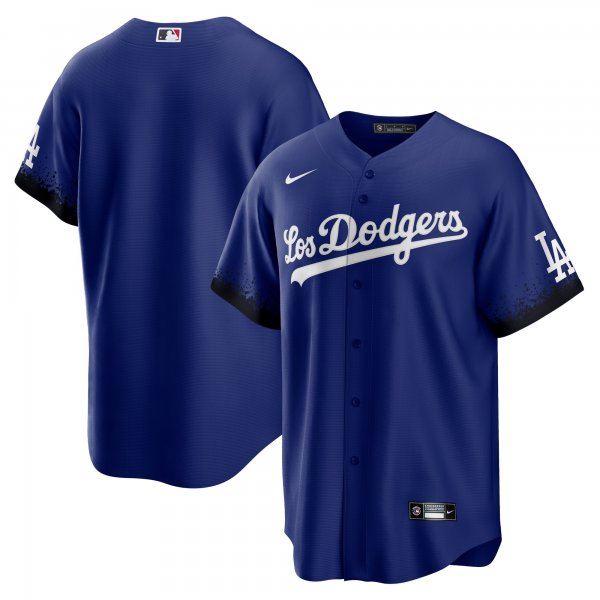 Men's Los Angeles Dodgers Nike Royal City Connect Replica Jersey