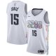 Nikola Jokic #15 Denver Nuggets Nike Unisex 2024/25 Swingman City Edition White Player Jersey