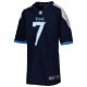 Youth Tennessee Titans Malik Willis Nike Navy Game Jersey