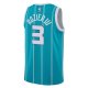 Unisex Charlotte Hornets Terry Rozier Jordan Brand Teal Swingman Jersey - Icon Edition