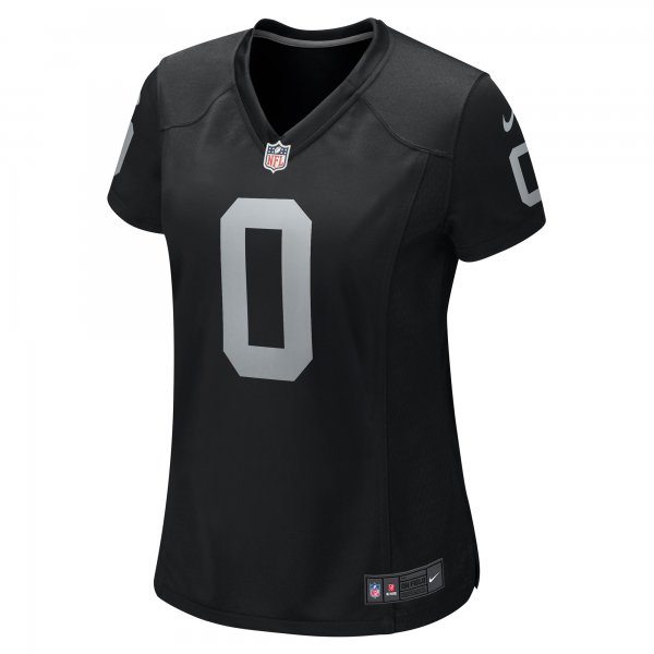 Women's Las Vegas Raiders Jakorian Bennett Nike  Black Team Game Jersey