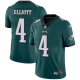 Nike Philadelphia Eagles #4 Jake Elliott Midnight Green Team Color Youth Stitched NFL Vapor Untouchable Limited Jersey