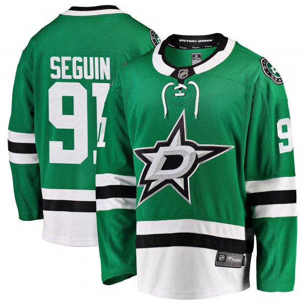 Men's Dallas Stars Tyler Seguin Fanatics Kelly Green Breakaway Home Jersey