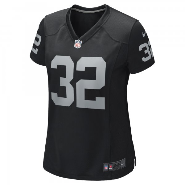 Women's Las Vegas Raiders Marcus Allen Nike Black Game Retired Player Jersey