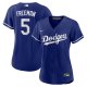 Women's Los Angeles Dodgers Freddie Freeman Nike Royal Alternate Replica Player Jersey