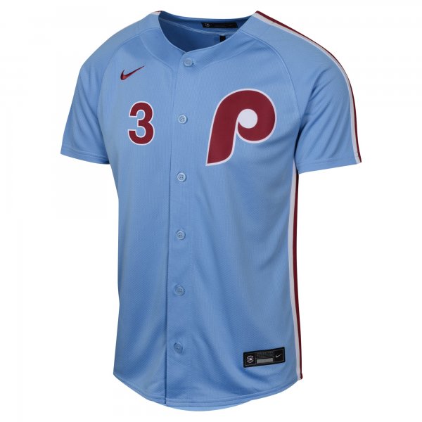 Youth Philadelphia Phillies Bryce Harper Nike Light Blue Alternate Limited Player Jersey